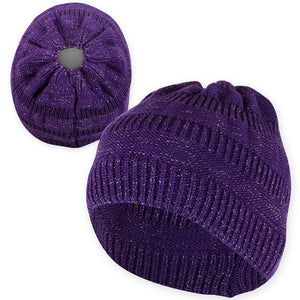 Roselle Ponytail Beanie