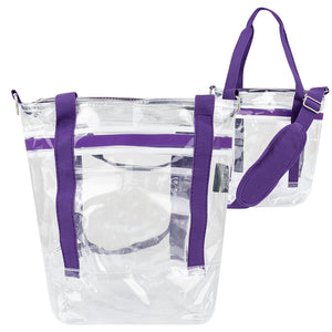 Rachelle Clear Stadium Tote