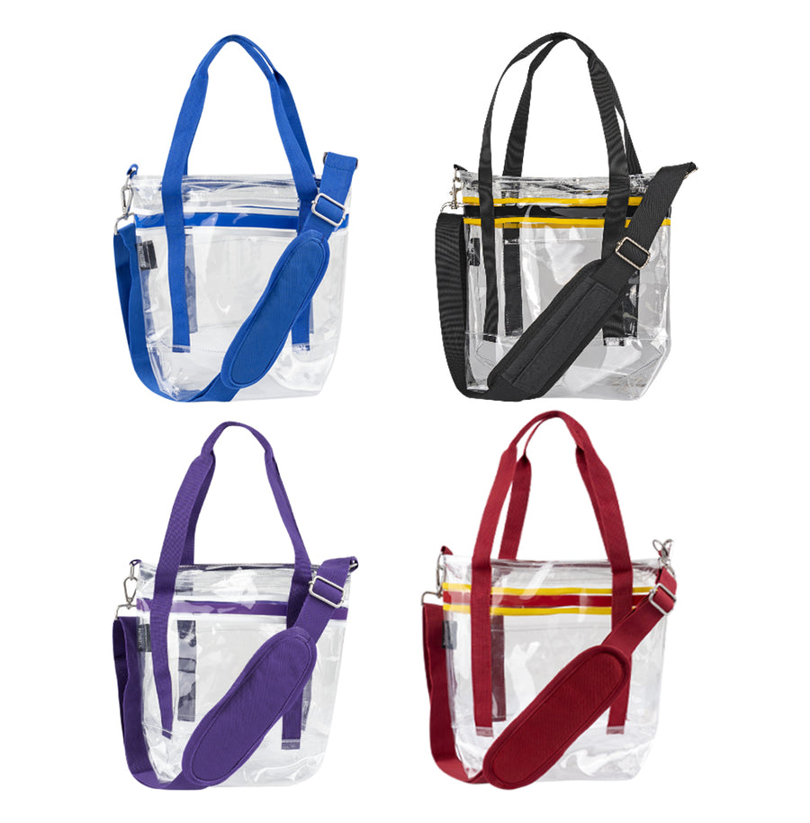 Rachelle Clear Stadium Tote