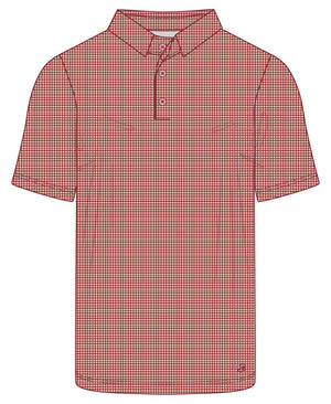 Fleet Plaid Lightweight Polo