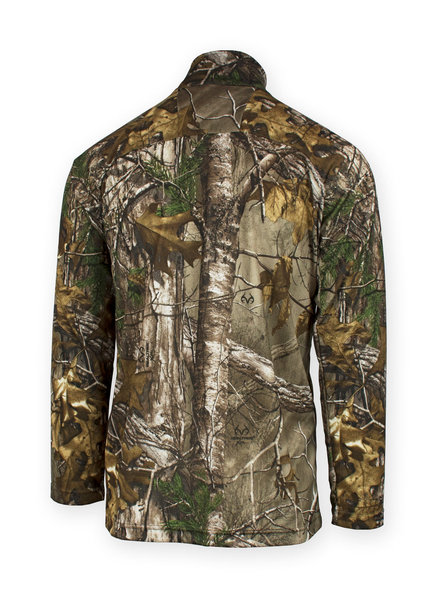 Chrome Realtree 1/4 Zip