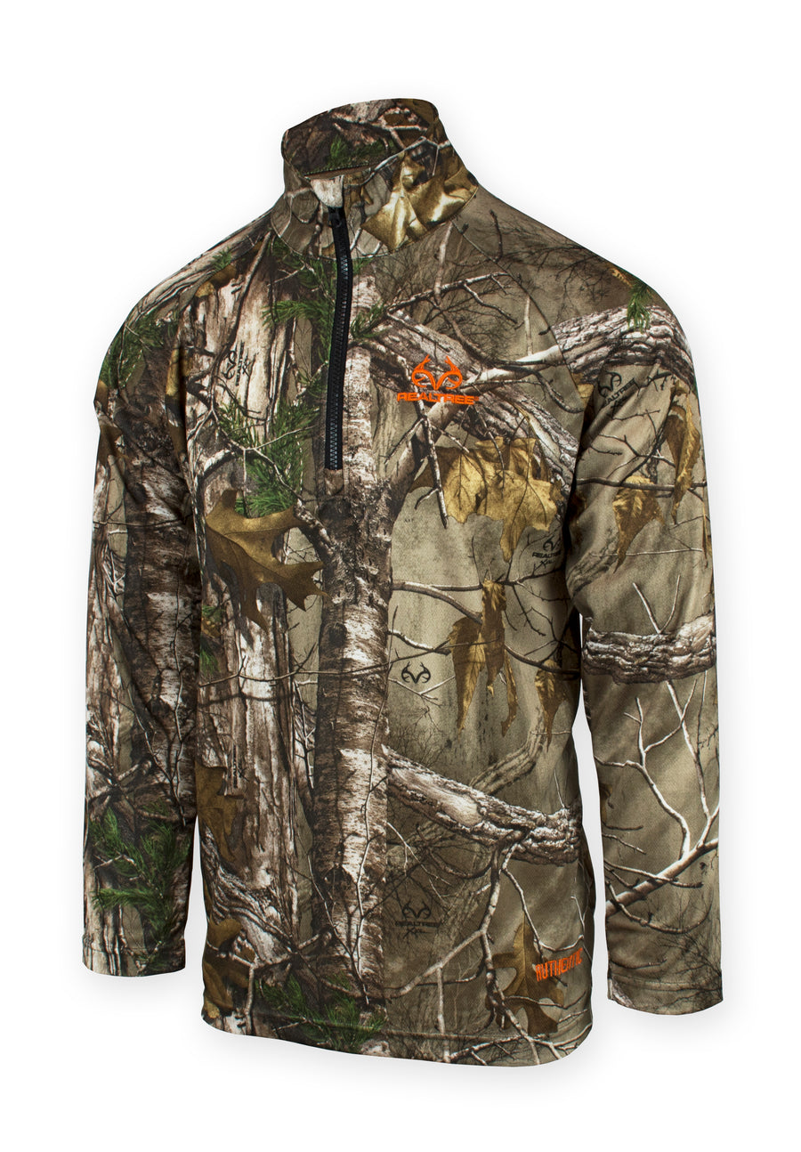 Chrome Realtree 1/4 Zip