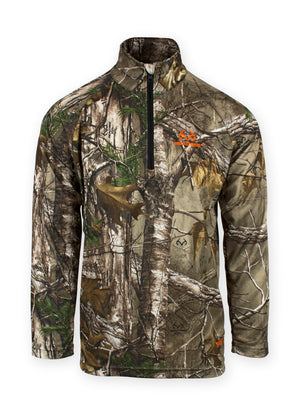 Chrome Realtree 1/4 Zip