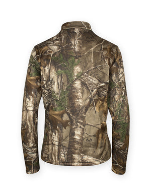 Realtree Womens 1/2 Zip Pullover