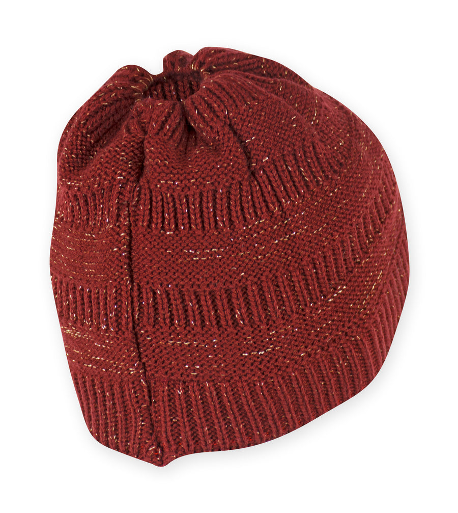 Roselle Ponytail Beanie