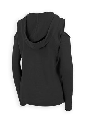 Elaina Raw Edge Hoodie