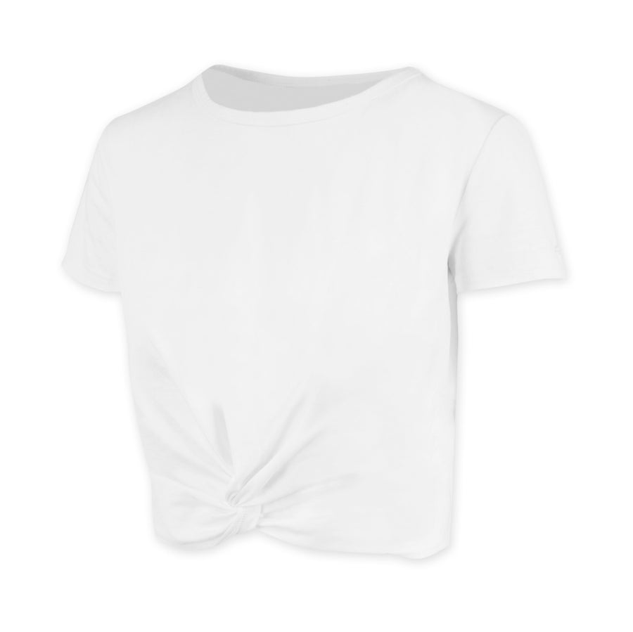 Karen Knot Crop T-Shirt