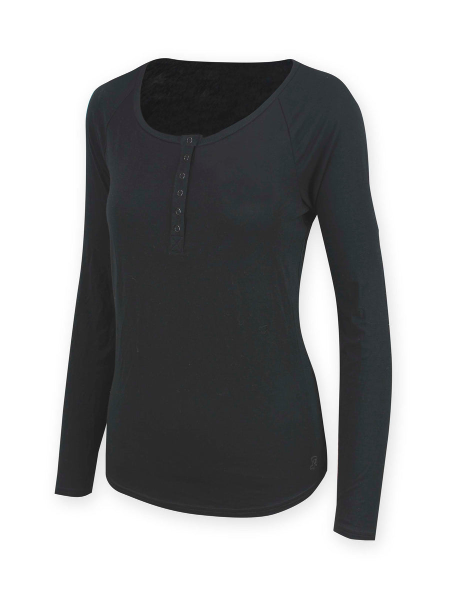 Julie Long Sleeve Henley