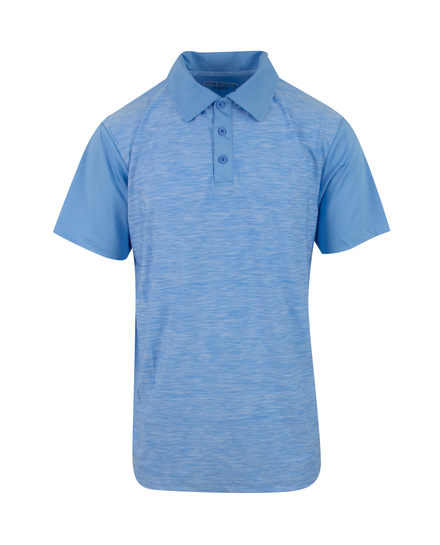 Whisky Men's Space Dye Polo