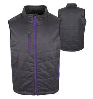 Wolf Men's Puff Vest Blank