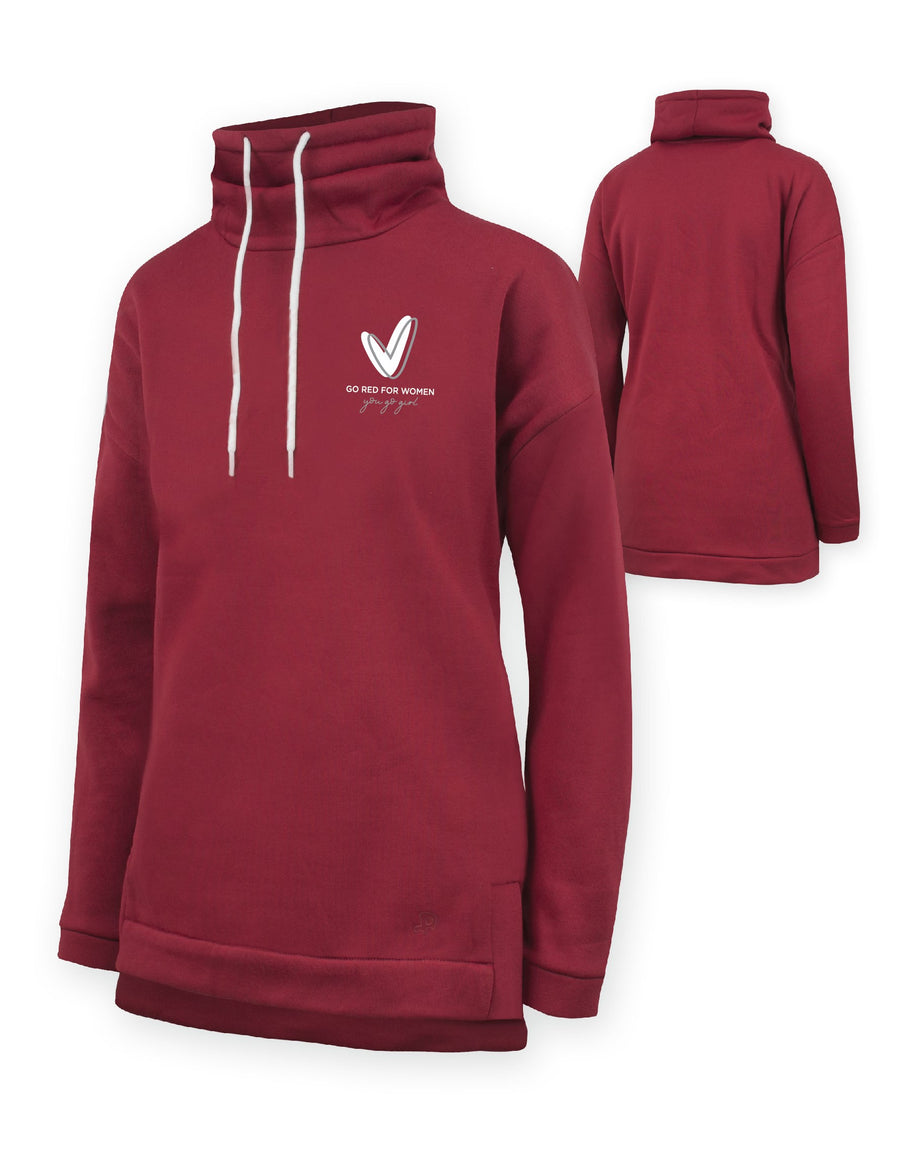 AHA Rory Sweatshirt Cardinal