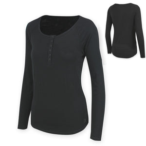 Julie Long Sleeve Henley