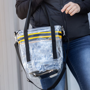 Rachelle Clear Stadium Tote