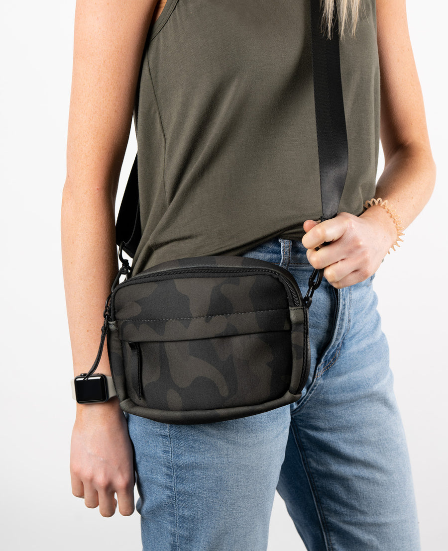 Stellan Camo Neoprene Crossbody